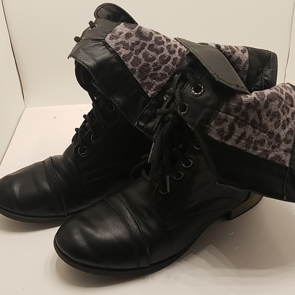 Wet Seal Combat Boots